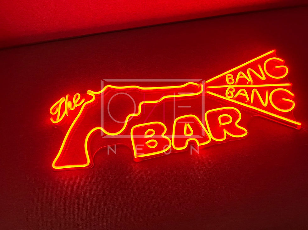 サムネイル： Bang Bang Bar | LED Neon Sign