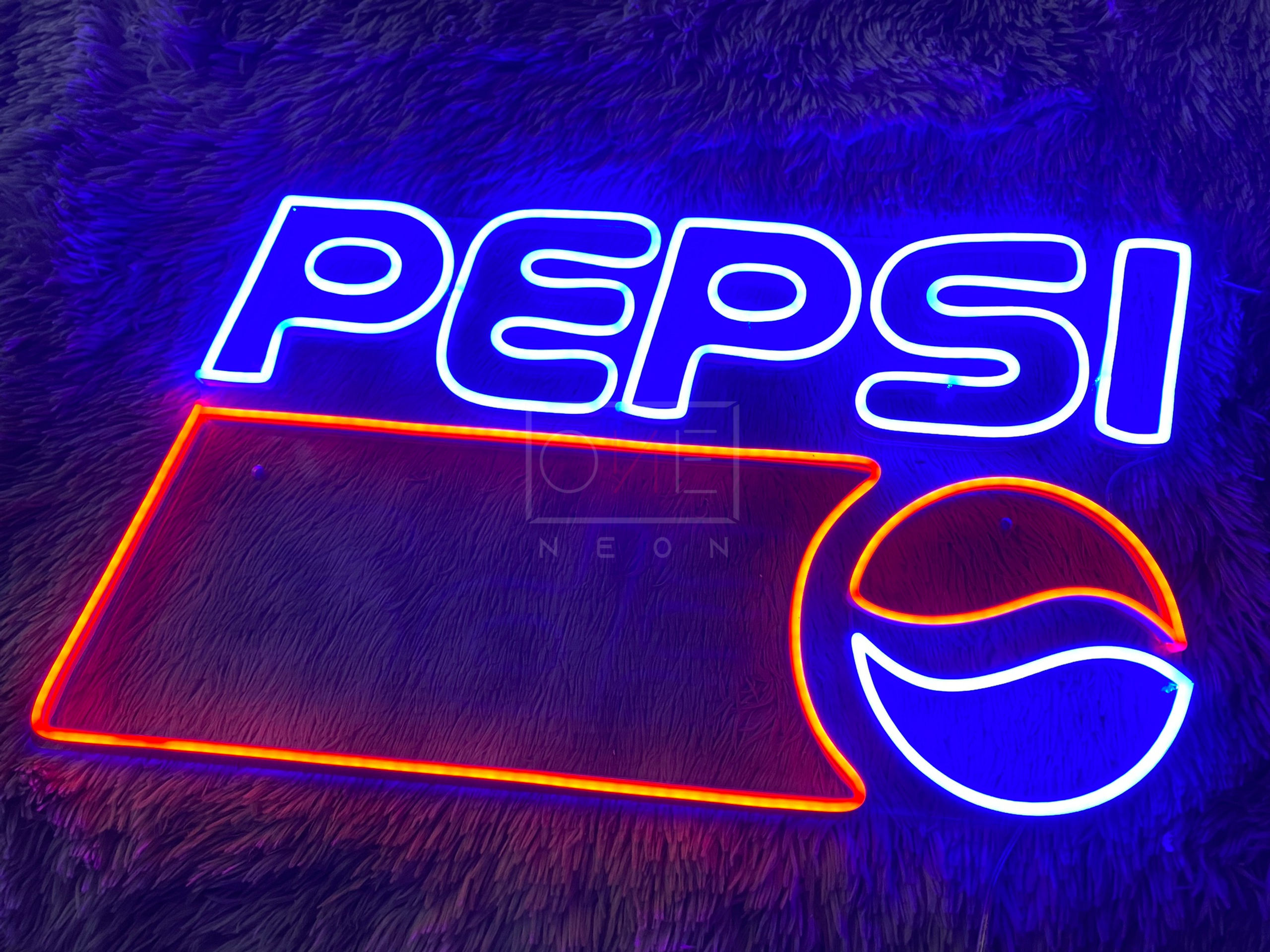 Pepsi Logo LED Neon Sign, Neon Sign Custom, Home Decor, Gift Neon Light