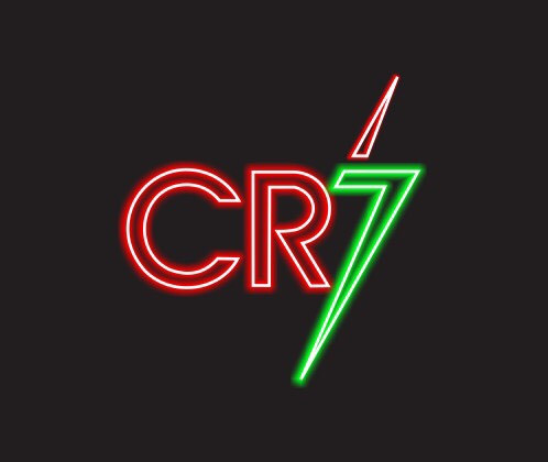 Logo CR7 | LED Neon Sign | ONE Neon Signs