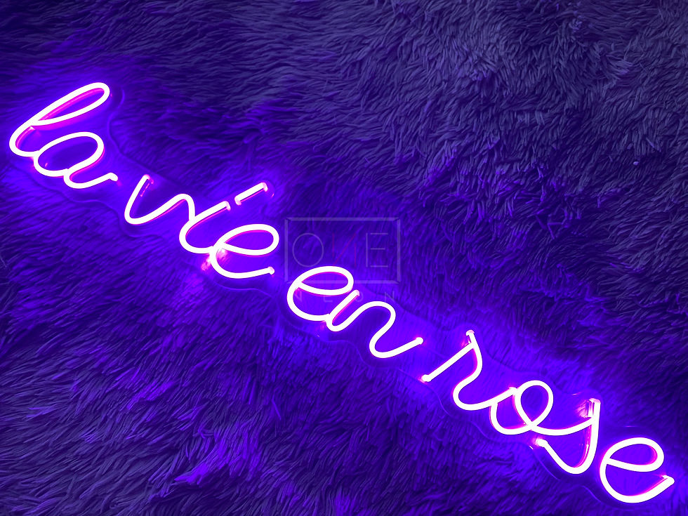 Thumbnail: La Vie En Rose LED Neon Sign, Neon Sign Custom, Home Decor, Gift Neon Light