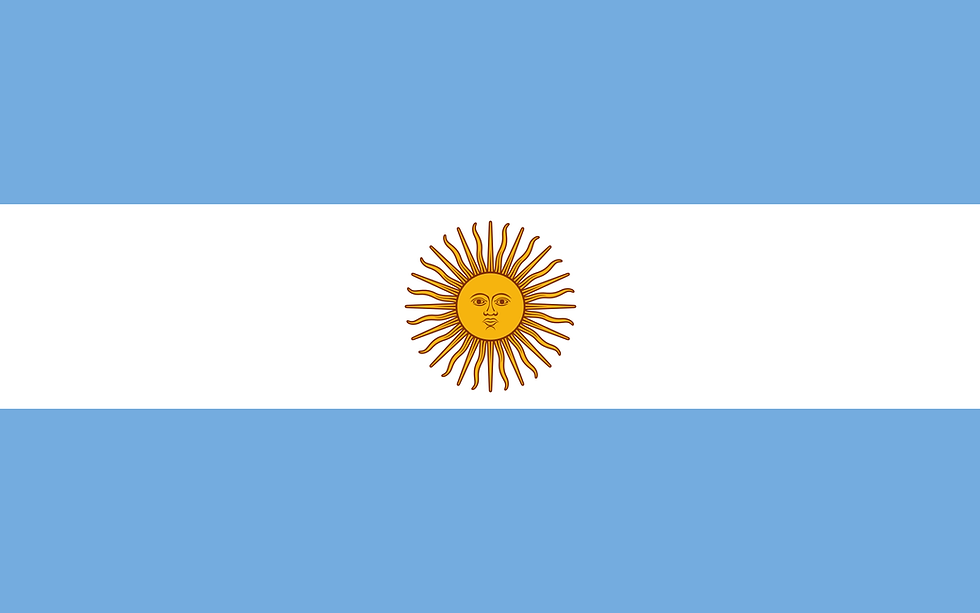Logo Bandeira da Argentina