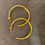 Miniature : PENDIENTES ARO DORADO L