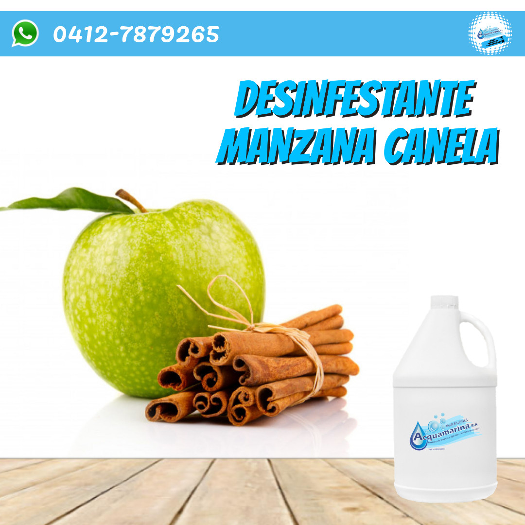 Desinfestante Manzana Canela
