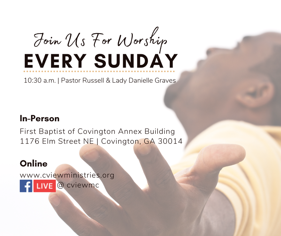 Join Us For Worship!