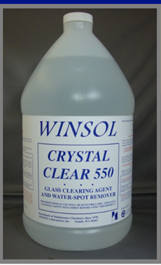 Winsol Crystal Clear 550 Window Magic Supply