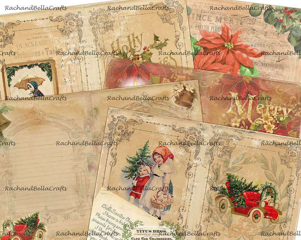 Thumbnail: 2021 Christmas Past Digital Kit A-Z Collaboration Kit