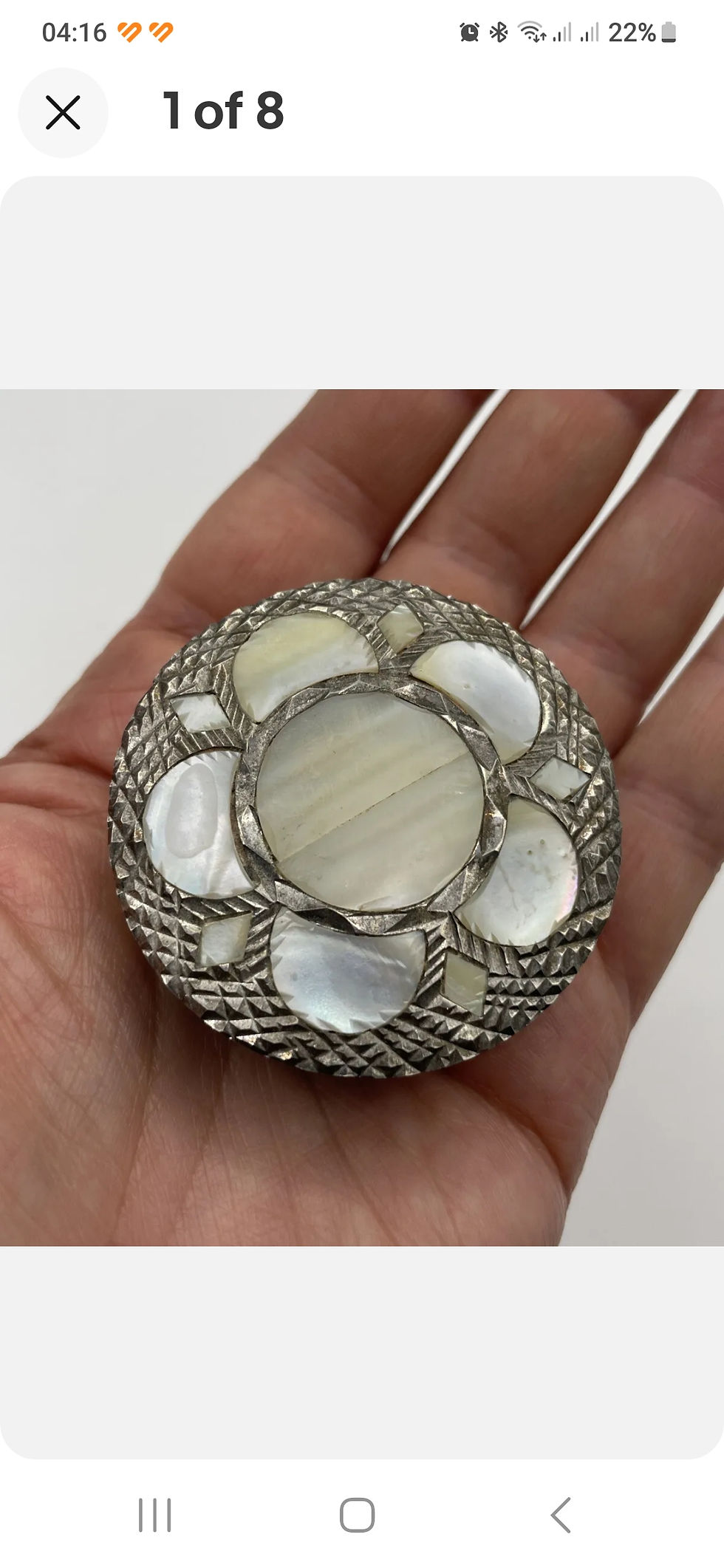 Thumbnail: Mother Of Pearl
Trinket
Box