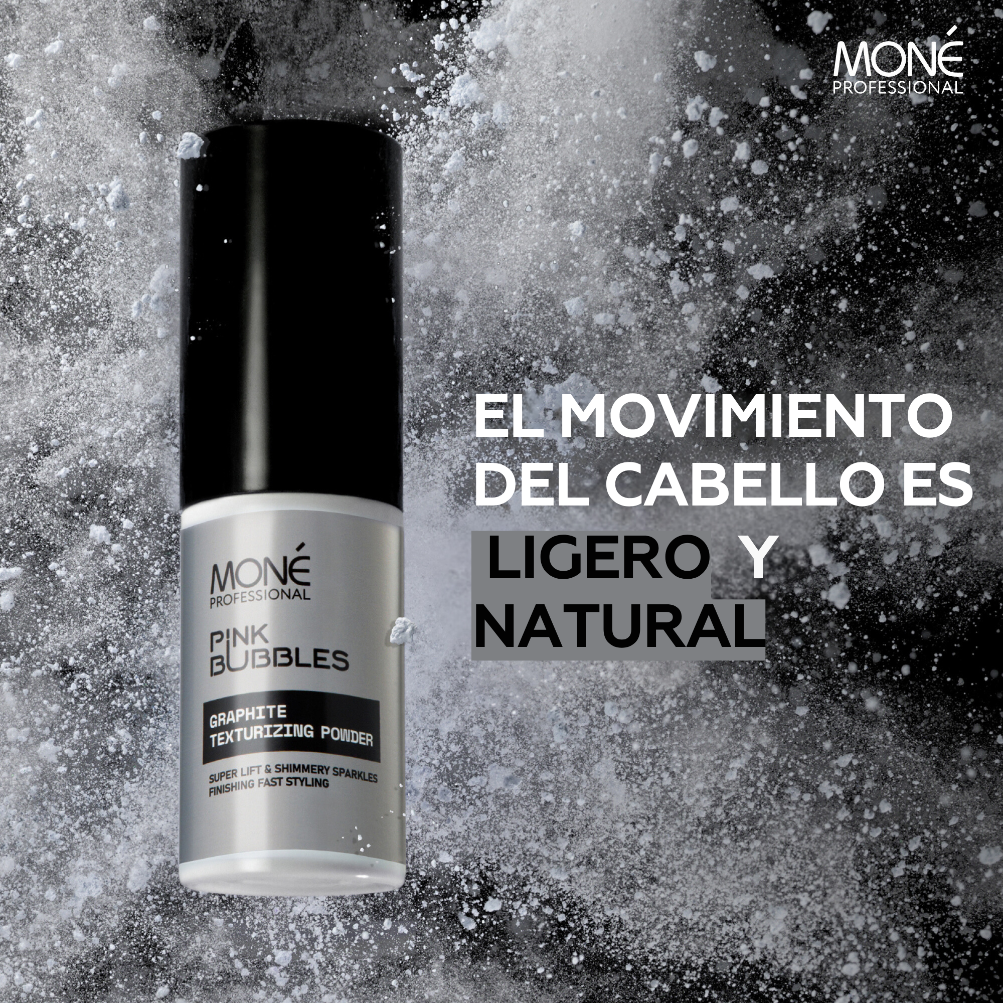 Graphite Texturizing Powder - Polvo texturizante grafito