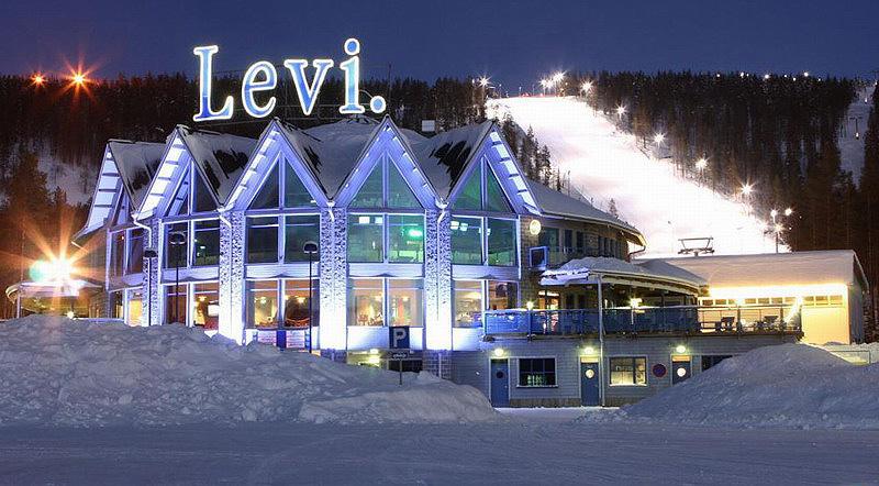 Levi Ski Resort in Finland. The resort is located in Kittilä, Finland, which is the most popular ski resort in the country. Levi offers a wide array of slopes for every skill level, including a separate children's area with two skier-only slopes and one for snowboarders only. fenix.info