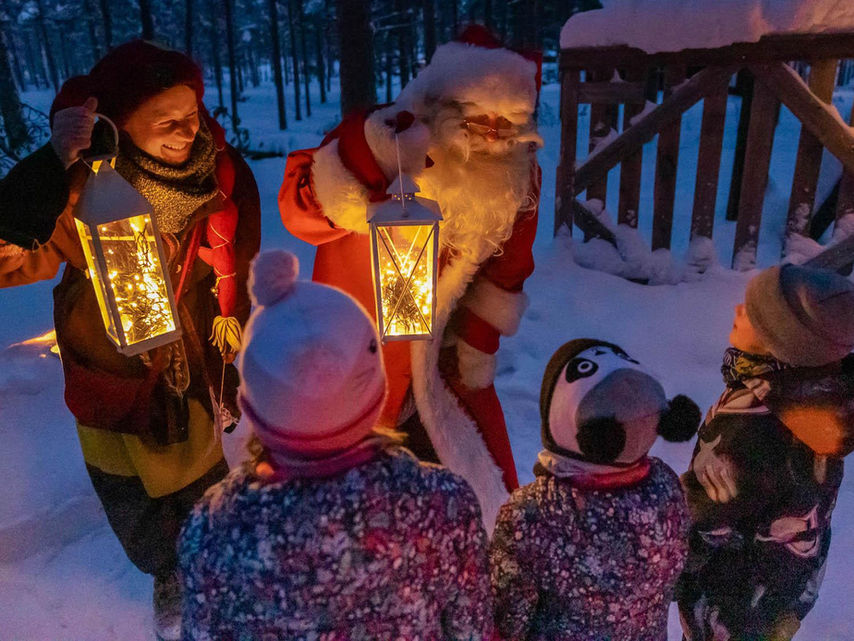 Santa Claus Winter Tours to Lapland, Finland by Scandinavian Travel Group