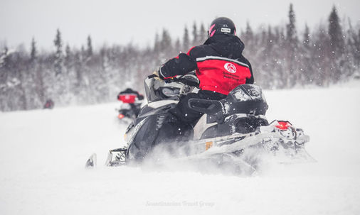 For adults only snowmobile safari. The Adrenaline Safari is designed exclusively for adult riders with prior snowmobiling experience. Solo snowmobiles are strongly recommended to fully enjoy the power, control, and freedom this tour offers.