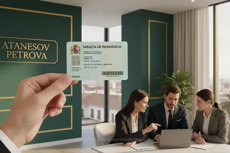 Подача документов на продление вида на жительство в Испании в офисе Atanesov Petrova в Барселоне