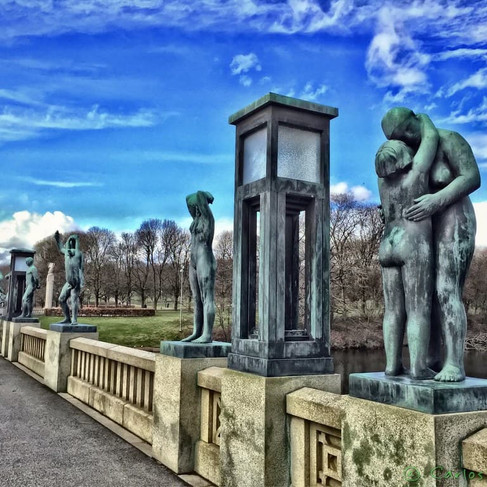 The Vigeland Park, Norway | Fenix.info