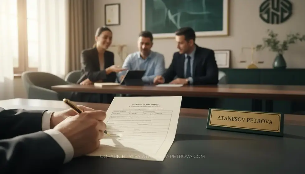 Close-up of hands filling out Spanish residency renewal form