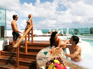A nudist hotel in Spain