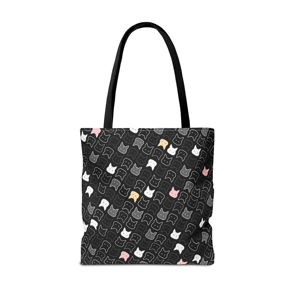 Thumbnail: FUWA BUN Black Tote Bag