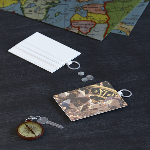 EMI Flores Leather Card Holder | Keyokku