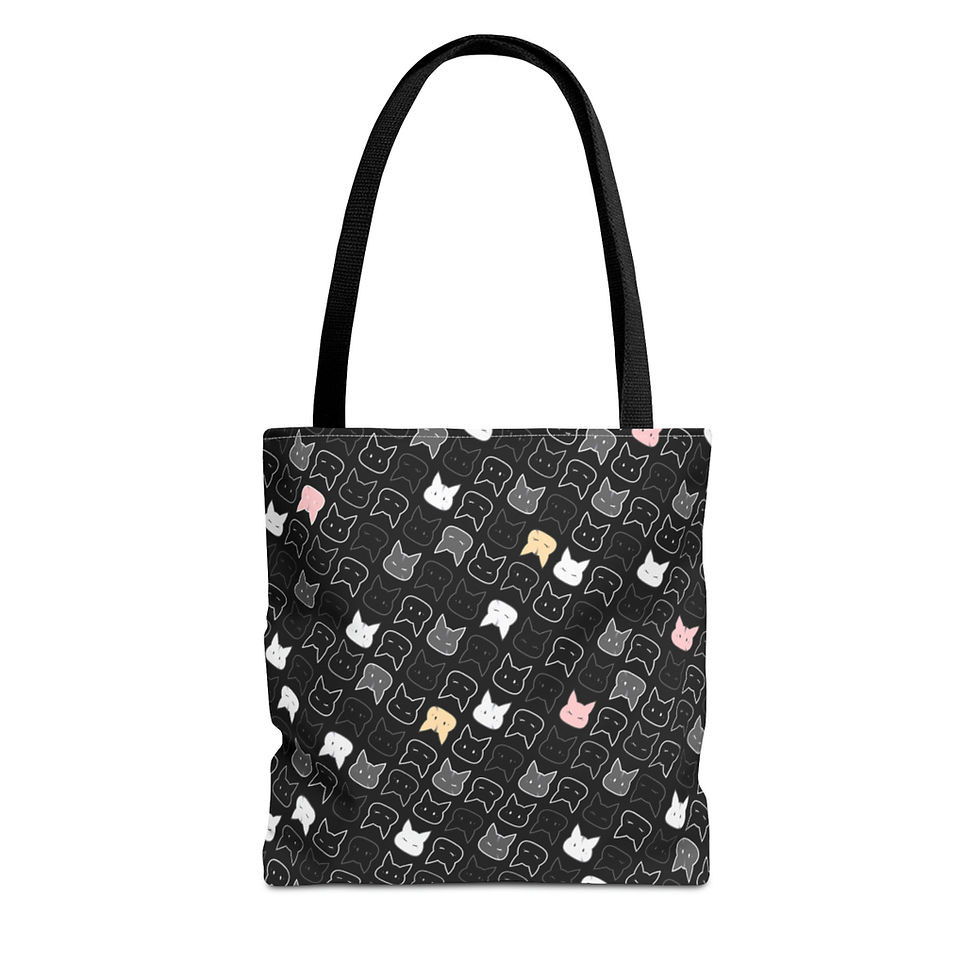 Thumbnail: FUWA BUN Black Tote Bag