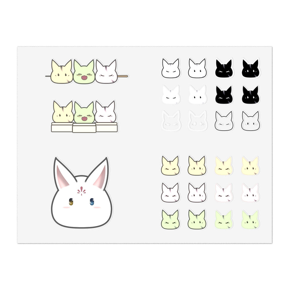 Thumbnail: FUWA BUN Sticker Sheets