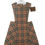 Miniature : BURBERRY CHECK PRINT QUILTED PINAFORE DRESS AGE 10