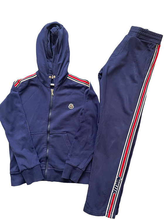 kids moncler tracksuit