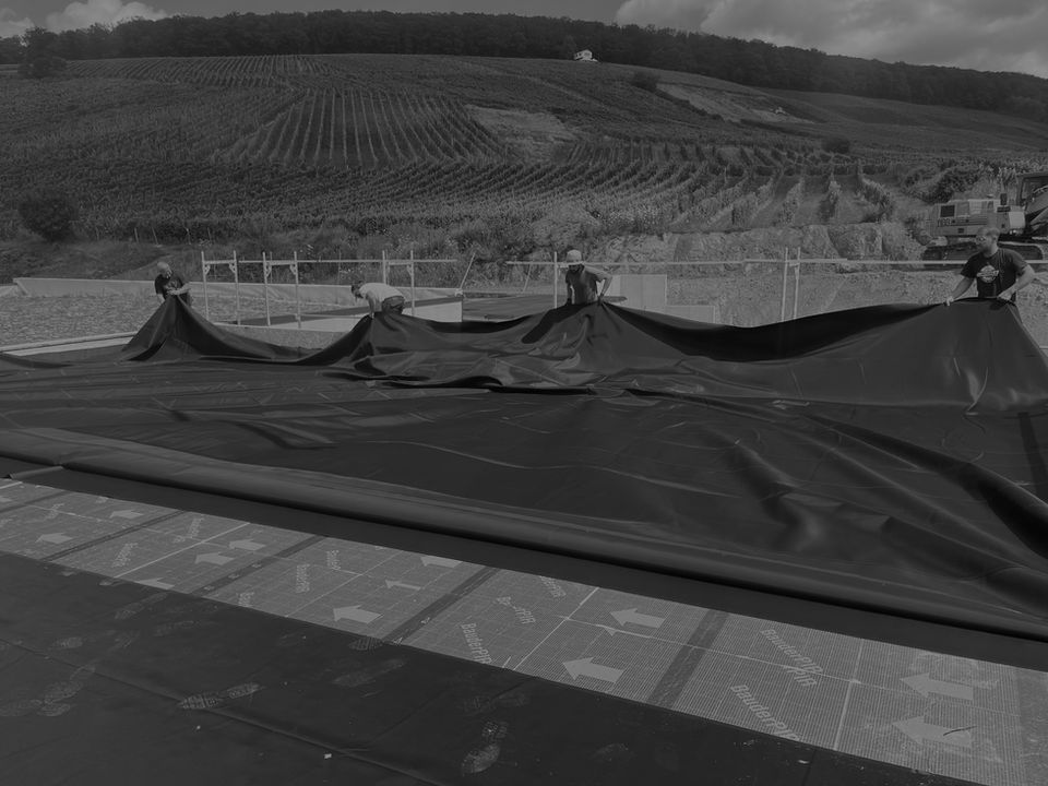 Bild einer Dachabdichtung