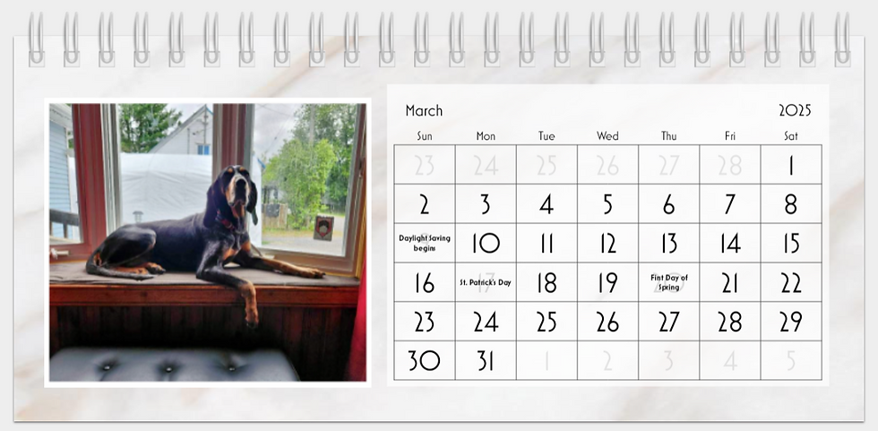 Thumbnail: Celebration 2025 Desktop Calendar