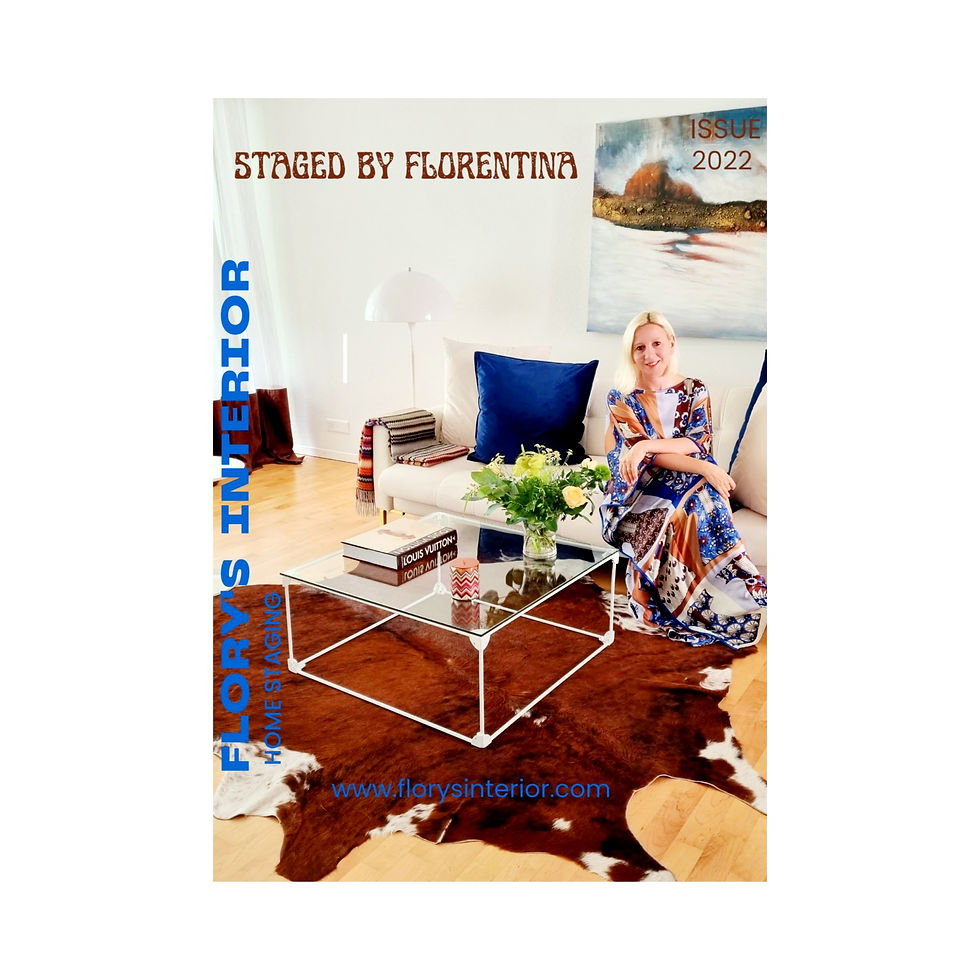 Staged By Florentina - Modern Chalet Living Room