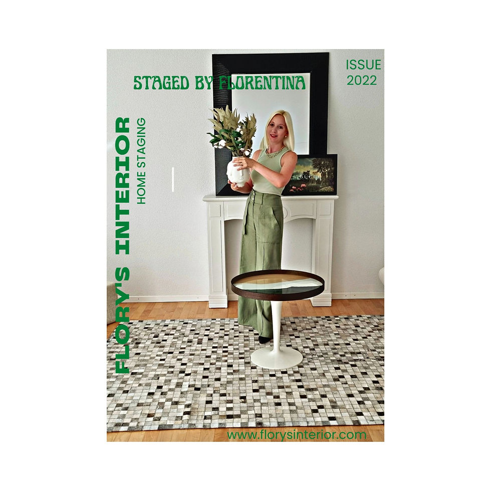 Staged By Florentina - Modern Japandi Living Room