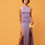 Thumbnail: Lavendar Zip Maxi Dress