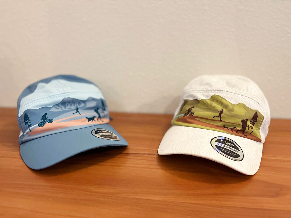 Thumbnail: Whitefish Trail BOCO Running Hat -- Blue