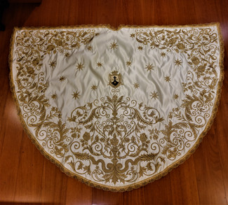 Manto procesional para Virgen Carmelita