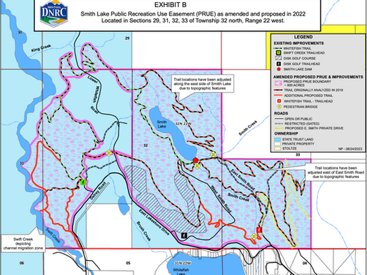 DNRC Public Scoping Notice: Proposed City of Whitefish and Whitefish Legacy Partners ﻿Smith-Swift
