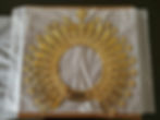 Gran Diadema estilo aureola para Virgen tamaño natural