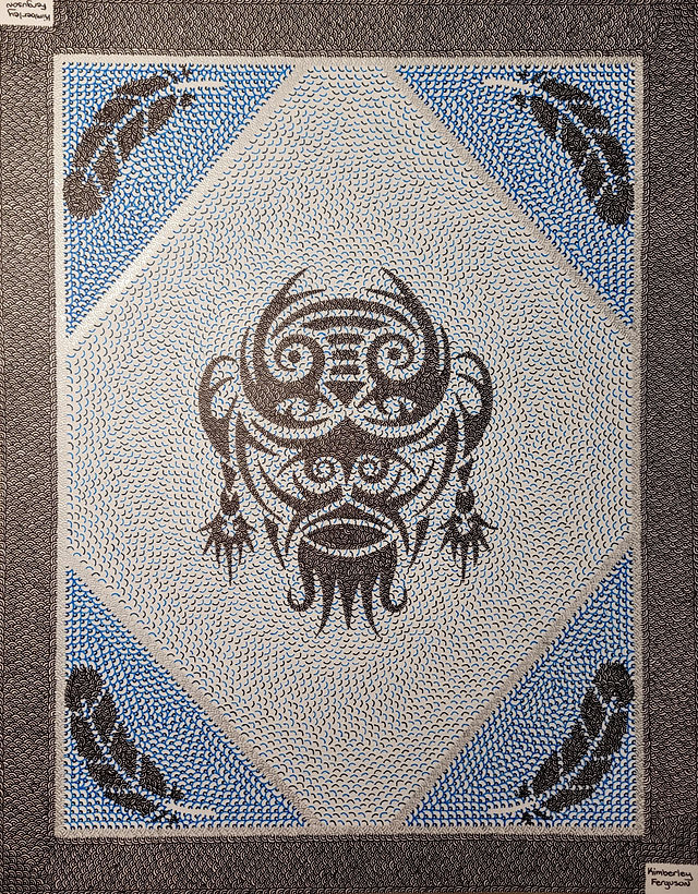 The Tribal Mask & Owl | Ink