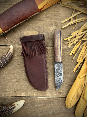 custom forged frontier knife