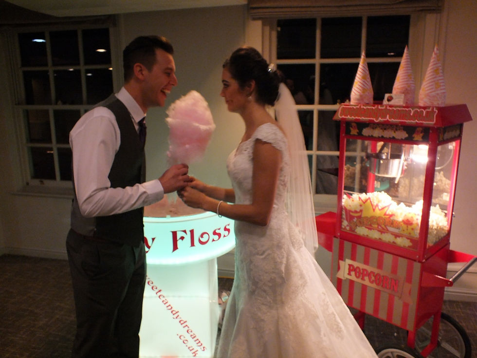 popcorn machine hire for weddings