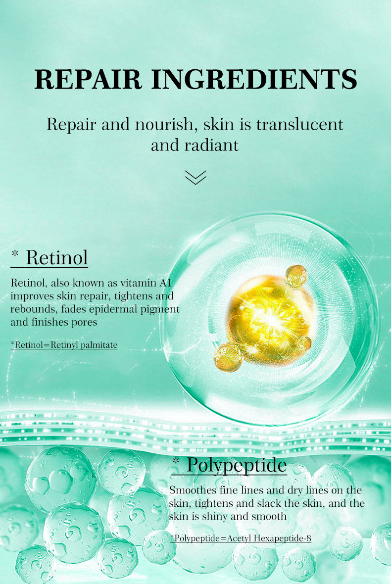 Thumbnail: 1/3/5/10pcs Retinol Instant Firmming Face Cream Lifting  Fade Fine Lines Moistur
