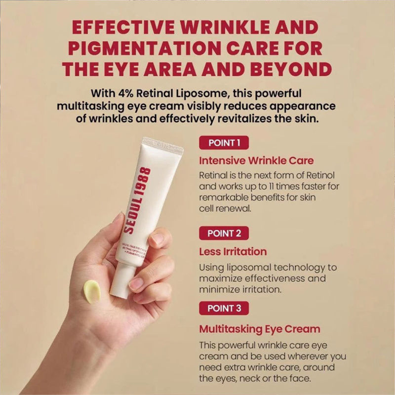 Thumbnail: Soothing Moisturizing Improve Brightening Facial Snail Mucin Rice Cream 4% Retin