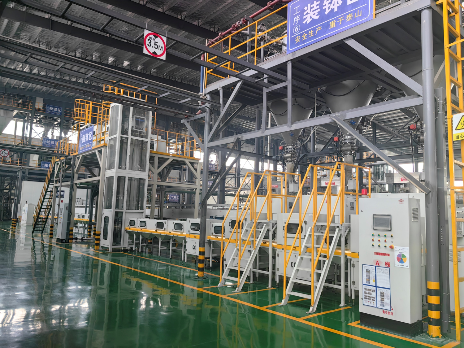 LFP cathode material pilot production line
