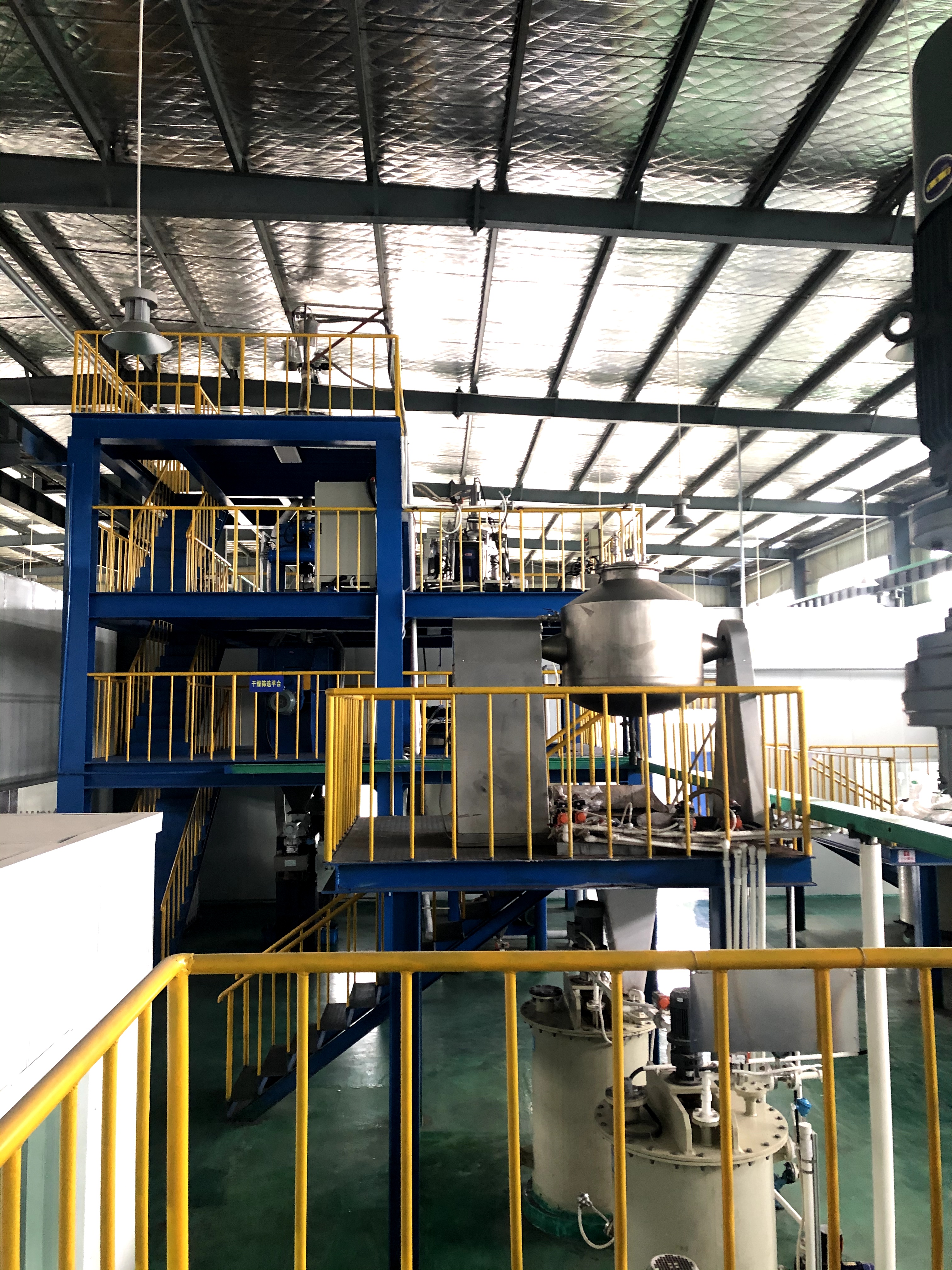 2000L pCAM battery precursor pilot plant facility