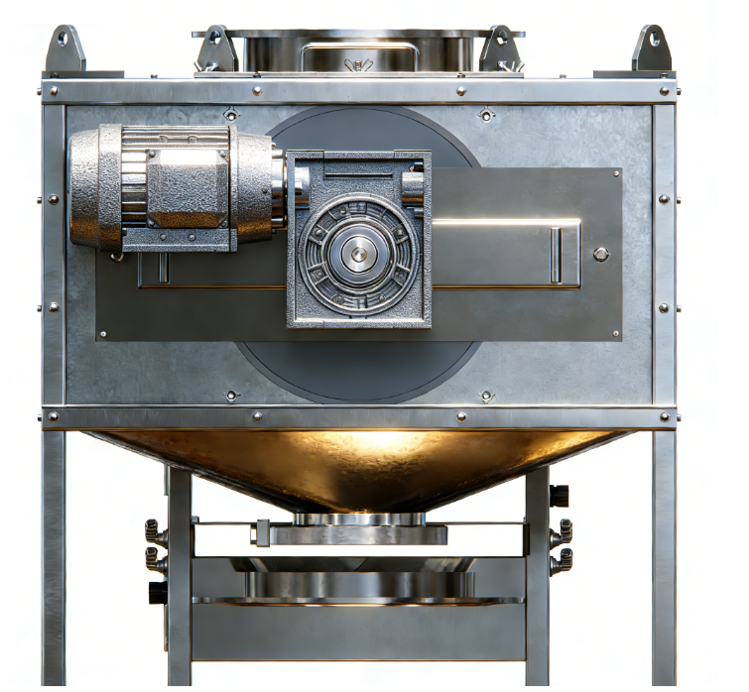 Pneumatic self-cleaning rotating permanent magnet iron separator