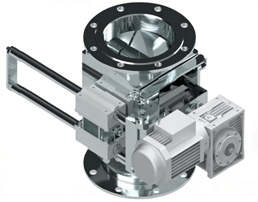 Rotating permanent magnet iron separator