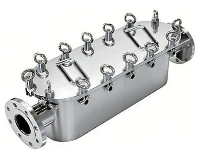 Liquid pipeline type permanent magnet iron separator -long pipeline type.png