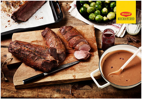 Rehrücken lebkuchenFoodstyling Foodstylist Frankfurt Tino Kalning 