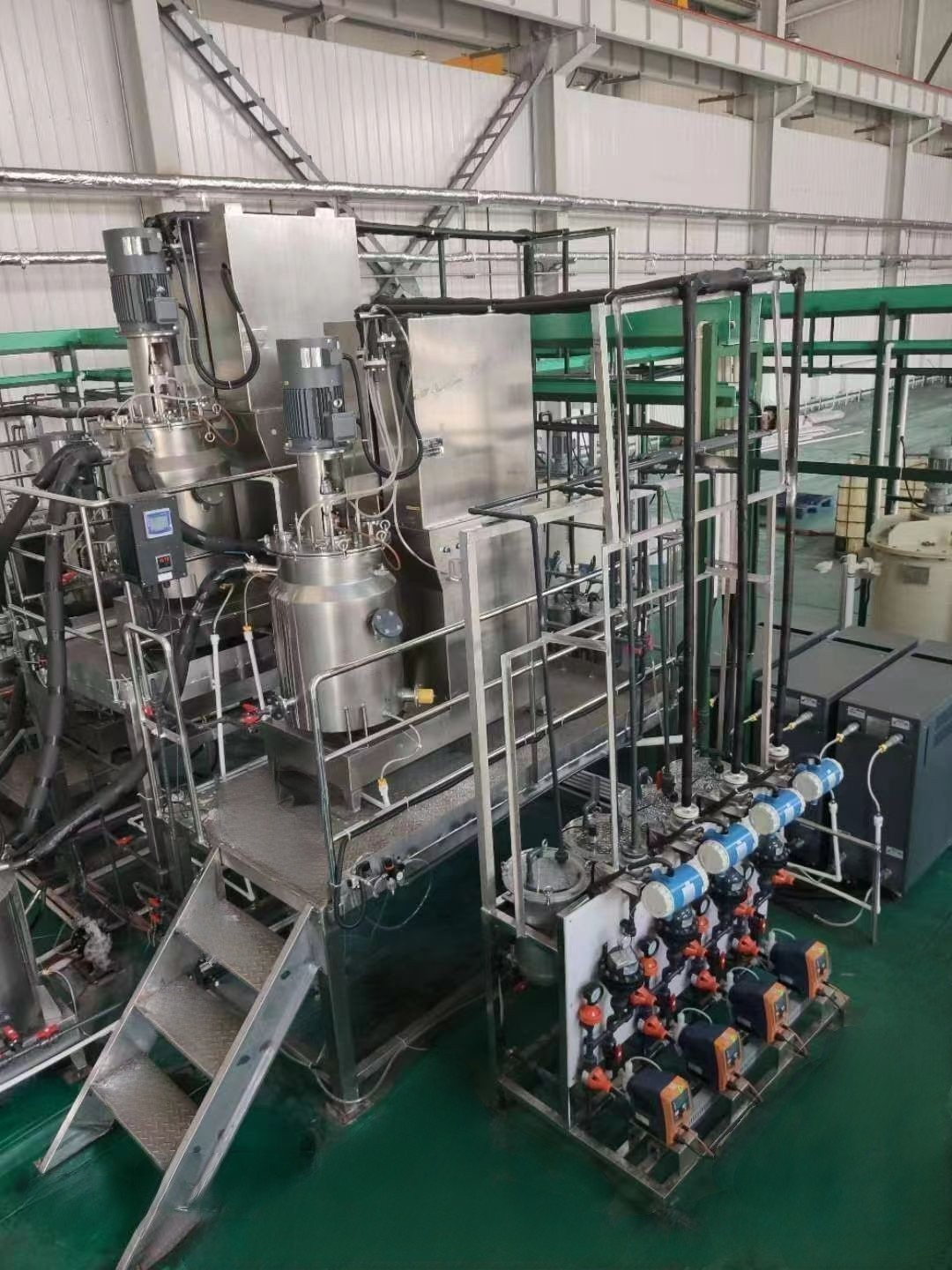 50L pCAM battery precursor pilot plant facility