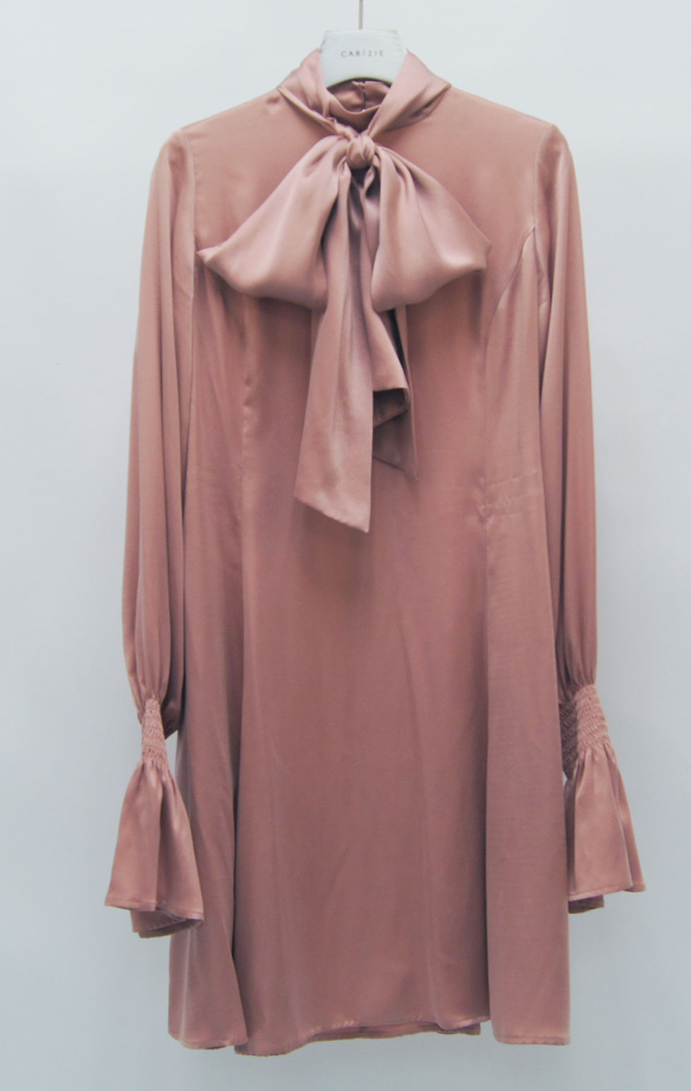 Thumbnail: Dusty Pink Silk Dress