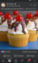 Cupcakes Helado