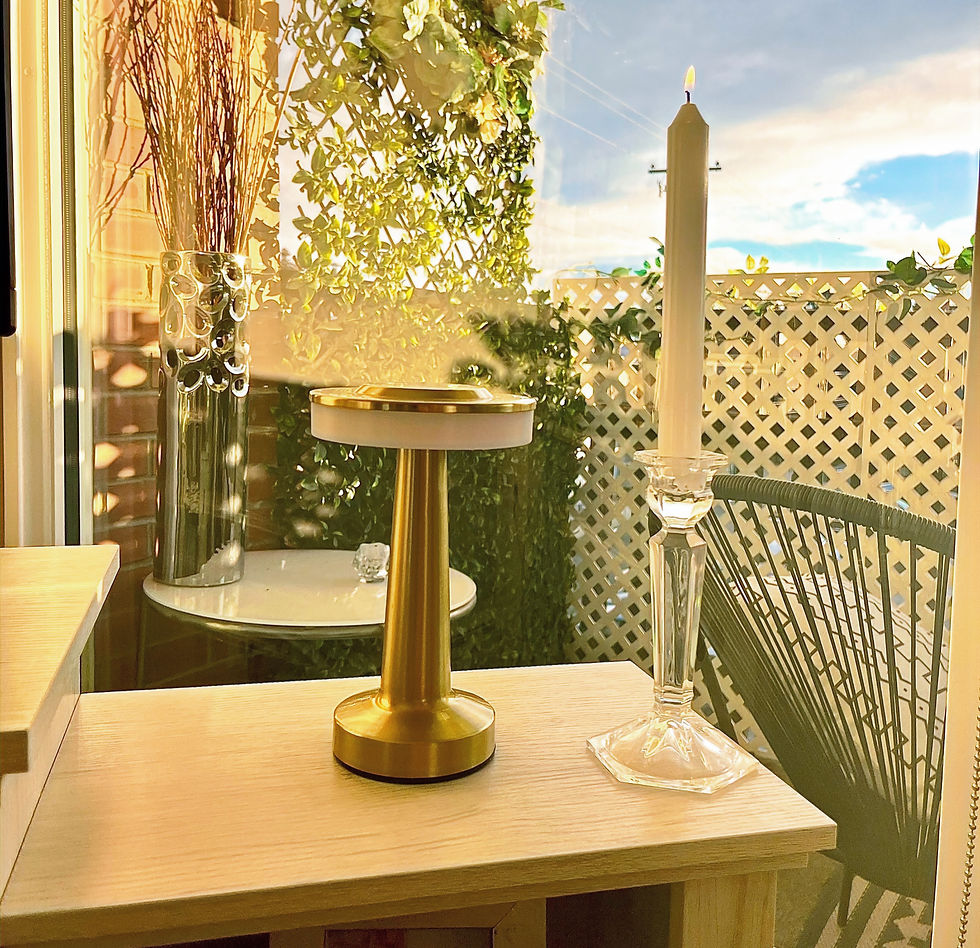 Close-up view of a bright window with green plants on the sill