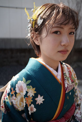 大分県中津市成人式着付ヘアセットルームスヘアー